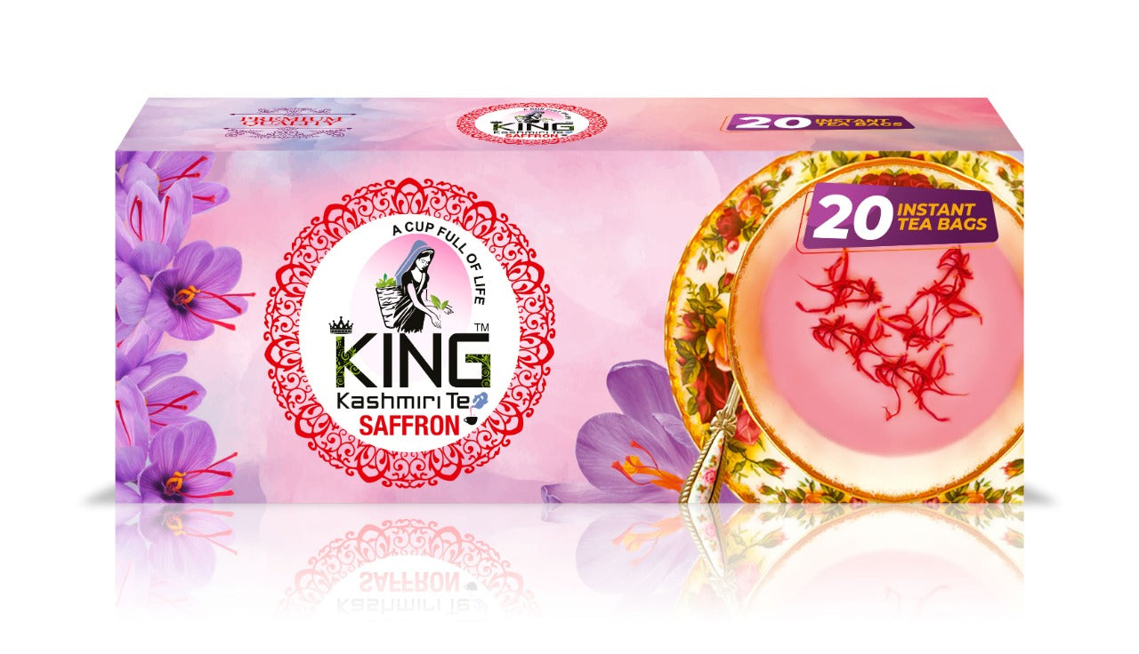 King Kashmiri Instant Tea Bags - Free Shipping