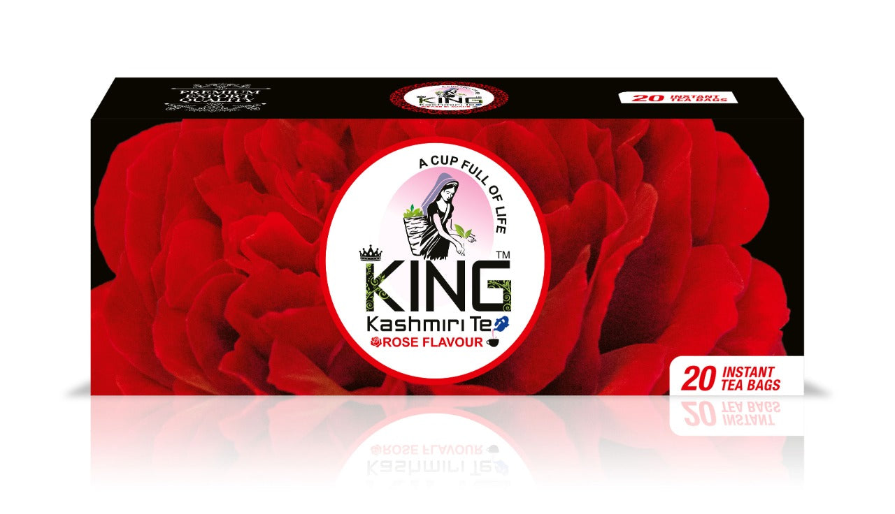King Kashmiri Instant Tea Bags - Free Shipping